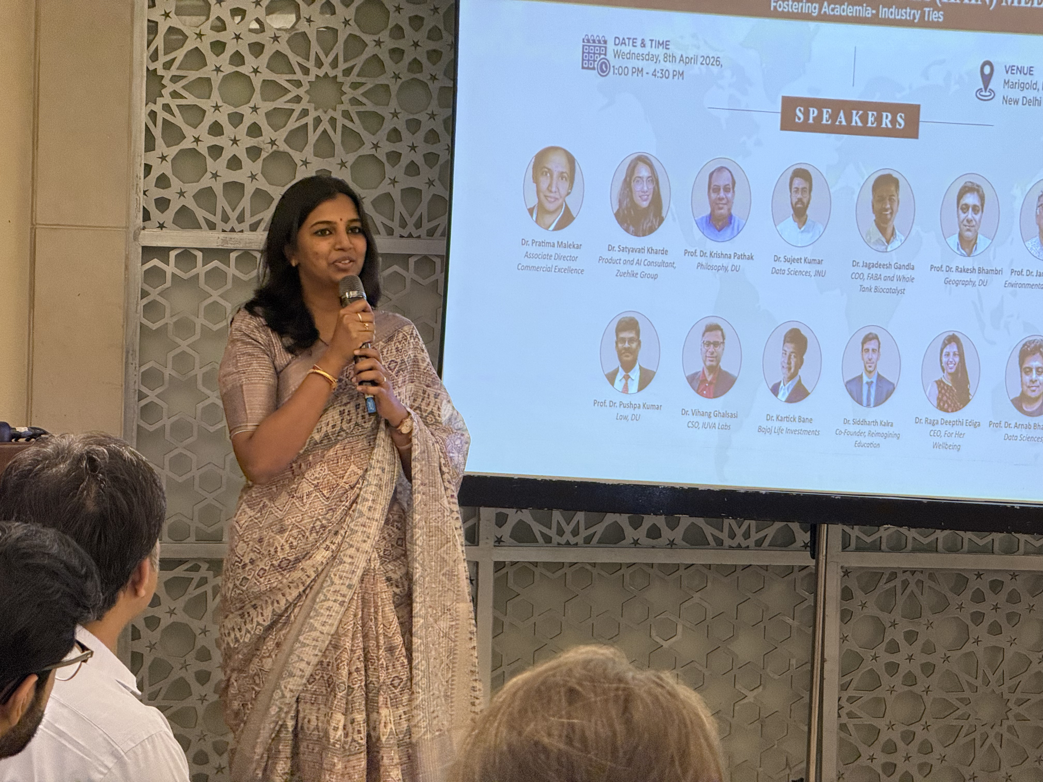 Dr. Raga at India-Germany Meet